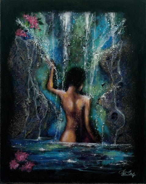 Spring shower by Frank Sowells, Jr.
