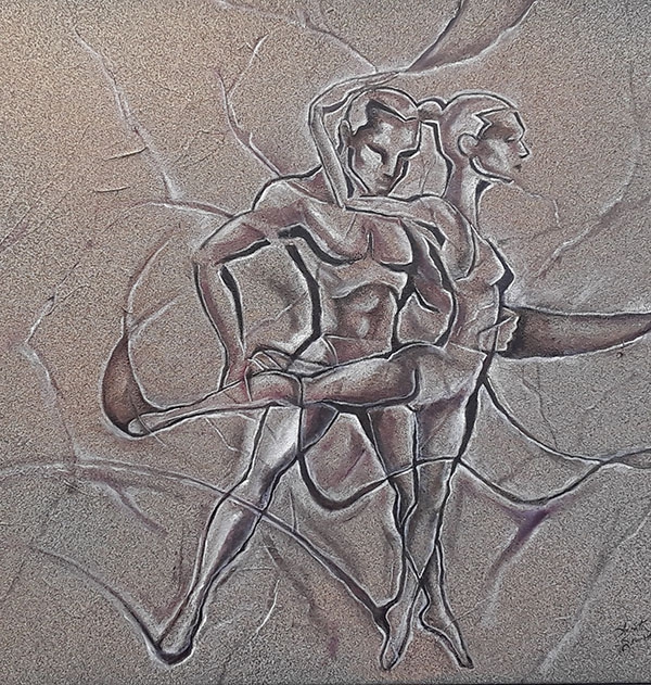 Sculpted for dance by Frank Sowells, Jr.