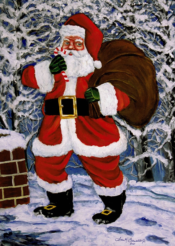Santa is coming by Frank Sowells, Jr.
