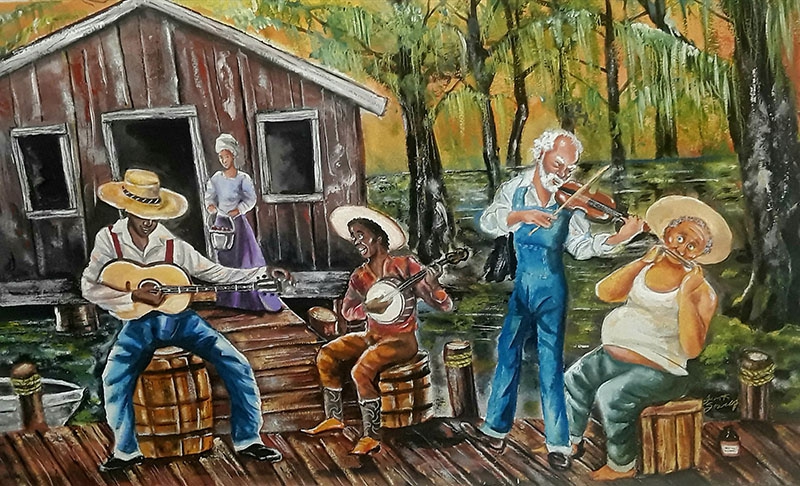The Bayou Band by Frank Sowells, Jr.