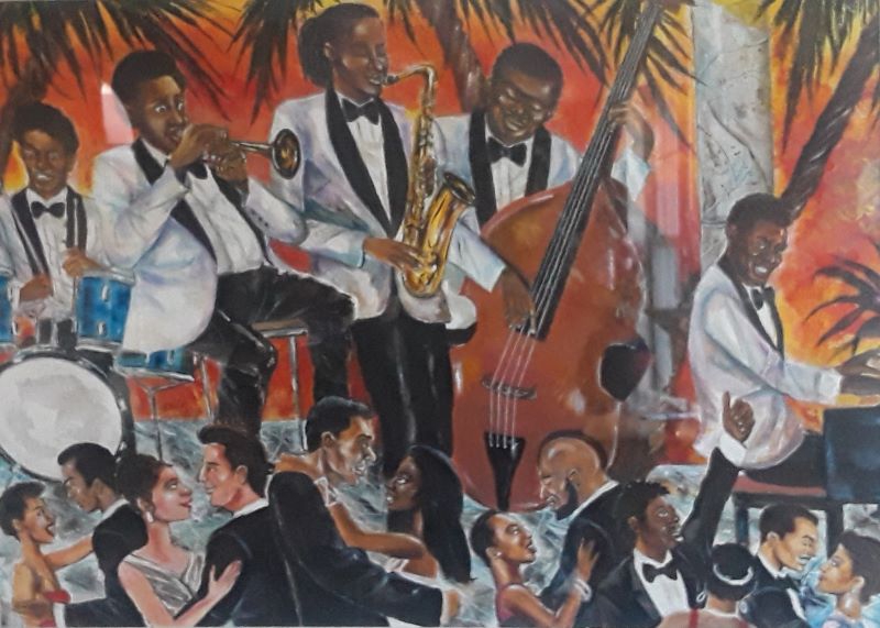 Click here to view Small Prints artwork by Frank Sowells, Jr.